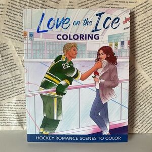 Love on the Ice: Hockey Romance Scenes to Color